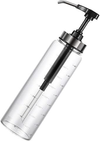 Luxshiny 500ml Jar Pump - Sealed Honey Dispenser for Outdoor BBQ