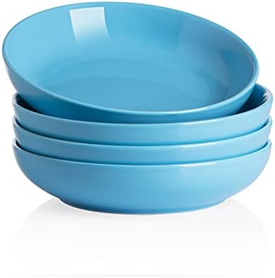 Sweejar Dinner Bowls Set Steel Blue