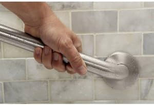 Lifelong Support 500 lbs Polished Brass Bathroom Grab Bar with Concealed Screws