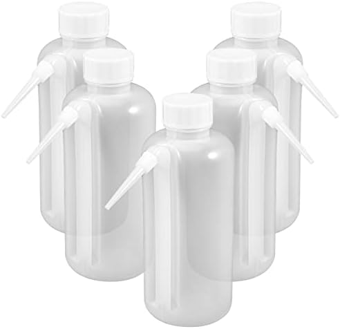 PRETYZOOM 5pcs Condiment Squeeze Bottles