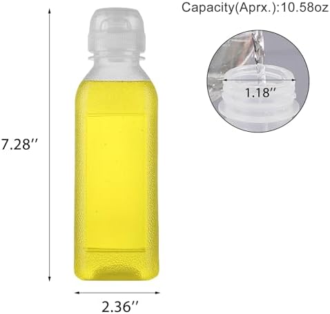 Convenient Squeeze Bottle for Condiments 10oz
