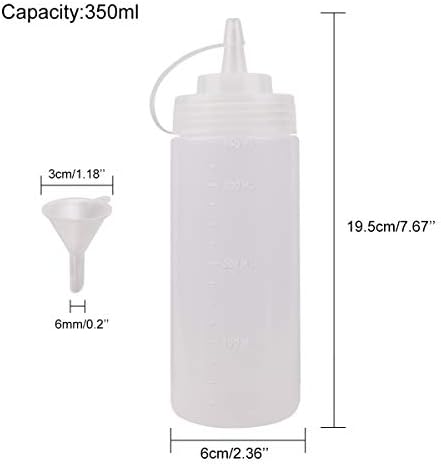 Secure Squeeze Bottles for Kitchen Use