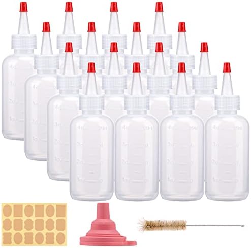 Perfect 16oz Squeeze Bottle Set for Easy Condiment Control