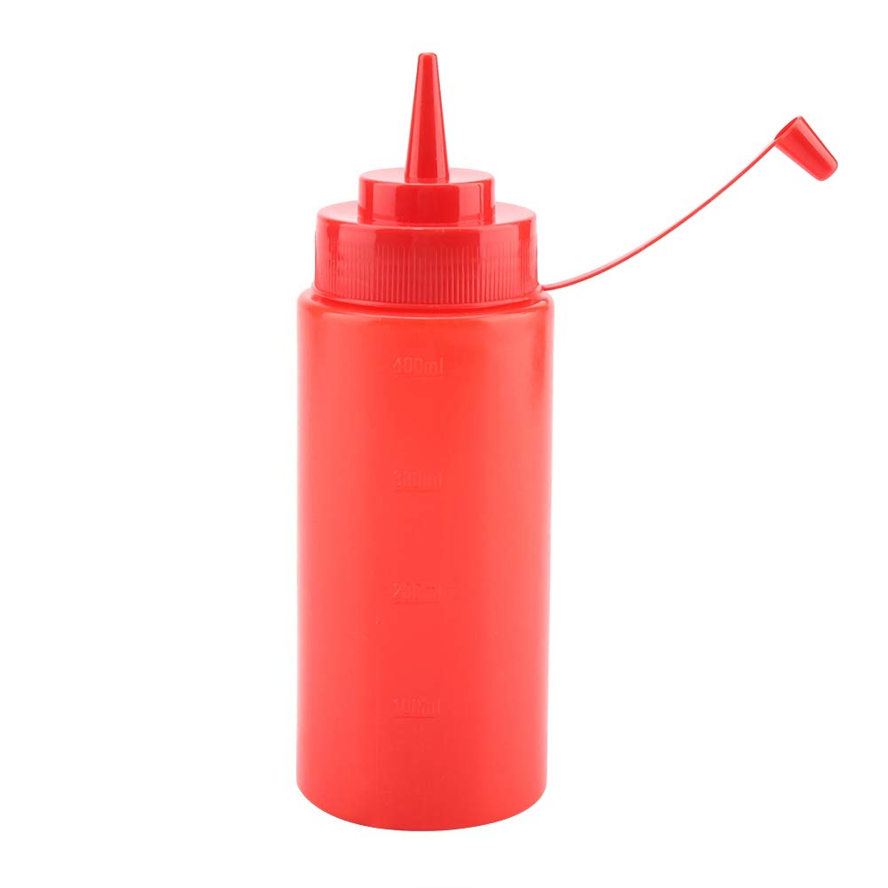 XIASABA Red 460ml Condiment Dispenser