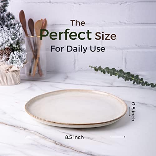 Unique Handmade Ceramic Plates Set