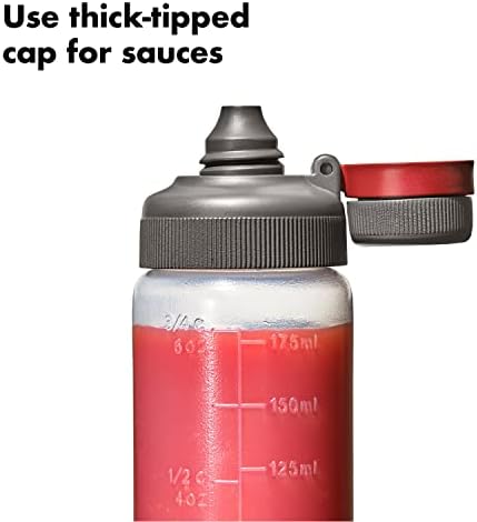 OXO Outdoor Leakproof Squeeze Bottle Set 3 6 oz