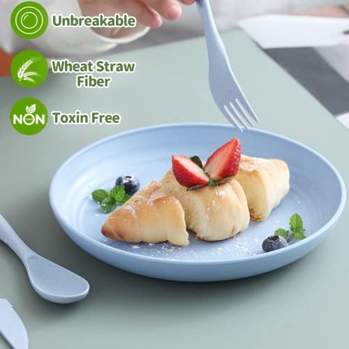 Unbreakable Dinner Plates for Camping
