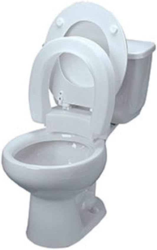 Elevated Toilet Seat for Enhanced Safety Comfort