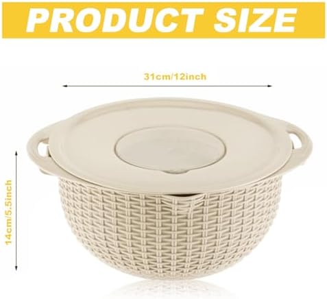 4-in-1 Stainless Steel Colander SetPerfect for Kitchen Essentials