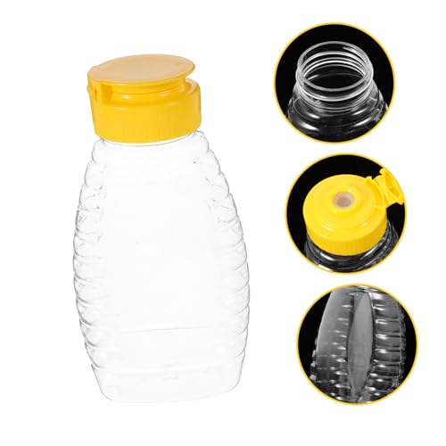 HANABASS 2-Piece Honey Squeeze Bottle Dispenser 180ML