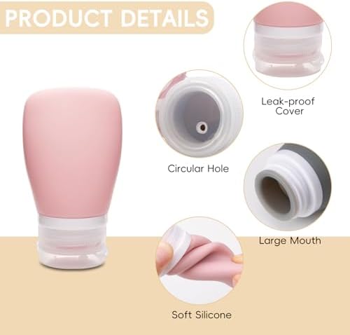 4-Piece Squeeze Salad Dressing Bottles Set