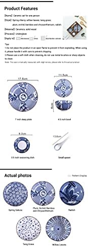 Gegong Blue and White Dinnerware Set Perfect for Every Day
