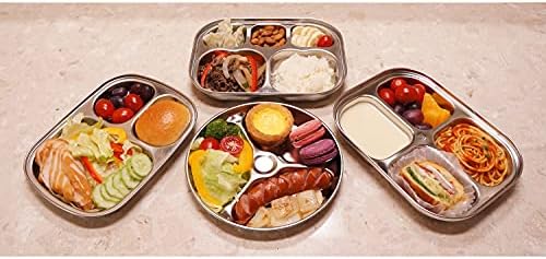 Fam 3-Compartment tray compact safe for toddlers and kids