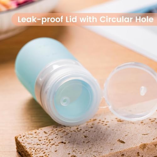 FFKQBH MICEBAY Condiment Squeeze Bottles Perfect for Meal Prep Carry
