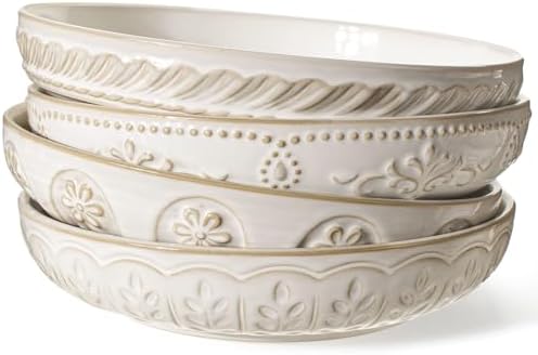 ArtenaSturdy 4-Pack Engineerial Ceramics Bowls Set for Kitchen Use White Design