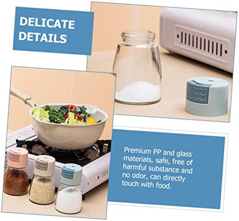 Cabilock Quantitative Seasoning Bottle Set Perfect for Salt and Spices