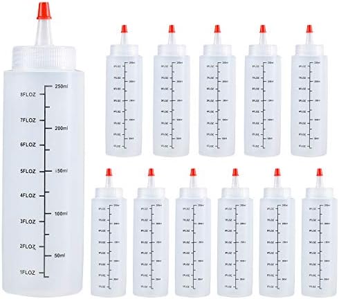 Premium BPA-Free Squeeze Bottles - Easy to Use Durable and Multipurpose