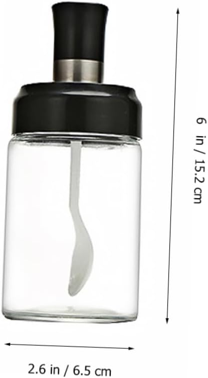PrettyZoom 250ml Kitchen Spice Jars 3-Piece Set