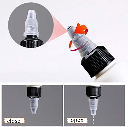 Leak-Proof Reusable Plastic Boston Squeeze Bottles