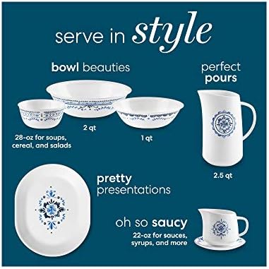 Corelle Vitrelle 2-Pack Durable Functional Delightful