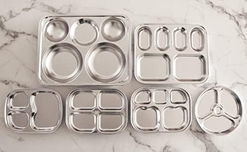 Fam 3-Compartment tray compact safe for toddlers and kids