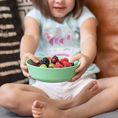Bamboo Kids Plates Bowls Set