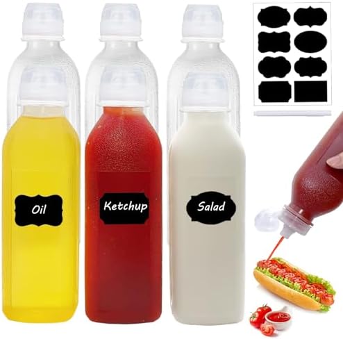 Sleek Design Squeeze Bottle Set for Cooking Camping