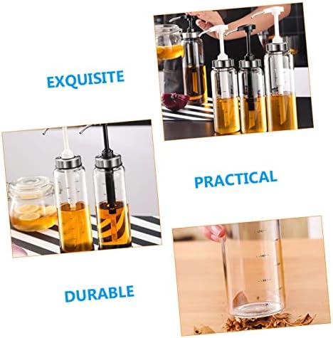 Luxshiny 500ml Jar Pump - Sealed Honey Dispenser for Outdoor BBQ