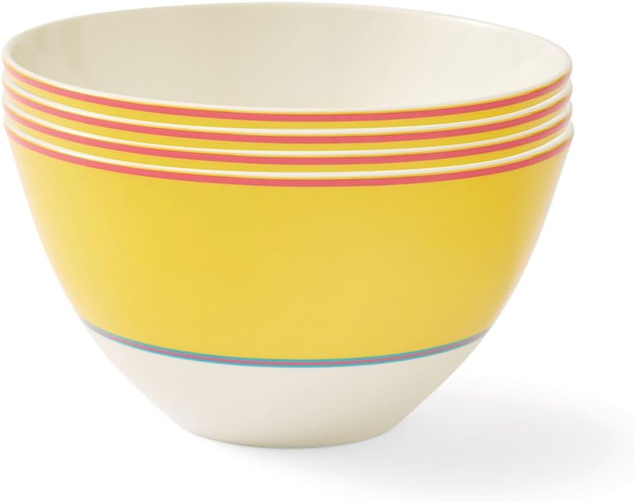 Spode Kit Kemp 6 Calypso Yellow Bowl Set of 4