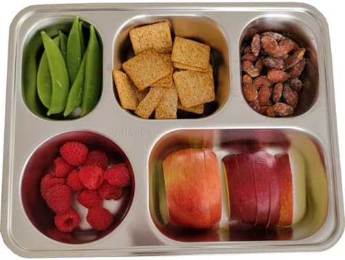 Stainless Steel Divided Plate Set for Camping Entertaining