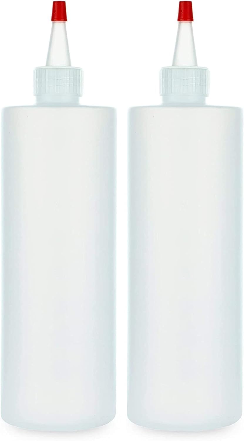 BRIGHTFROM 16oz Squeeze Bottle BPA-Free Leak-Proof for Kitchen Crafting