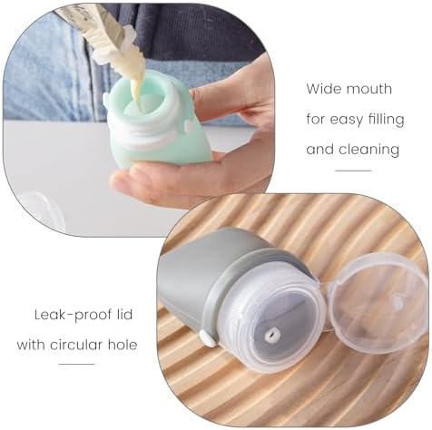 Machine Sealed Squeeze Salad Dressing Bottle Set
