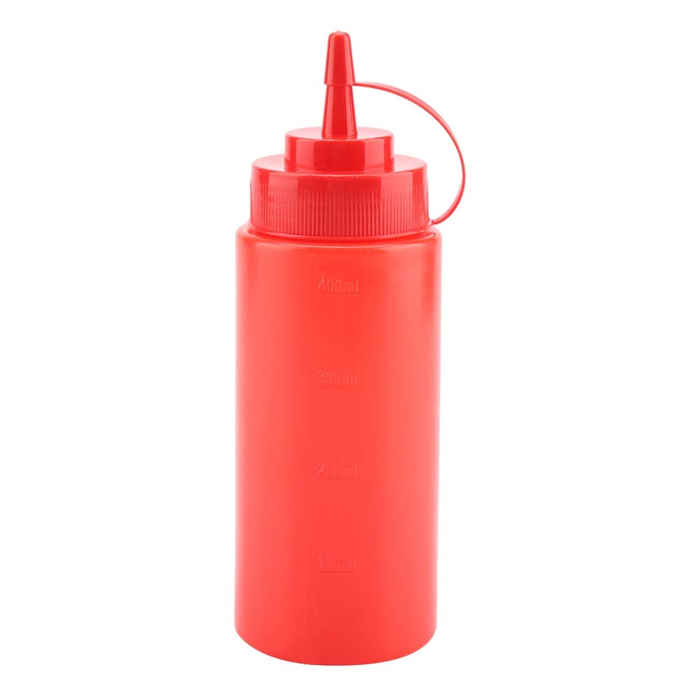 XIASABA Red 460ml Condiment Dispenser
