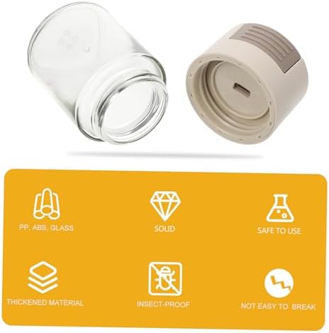 Zerodeko 1-Piece Salt Box Lid Spoon Salt Shaker