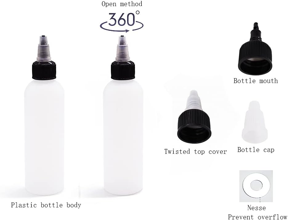 Uyuxxu Boston Squeeze Bottles