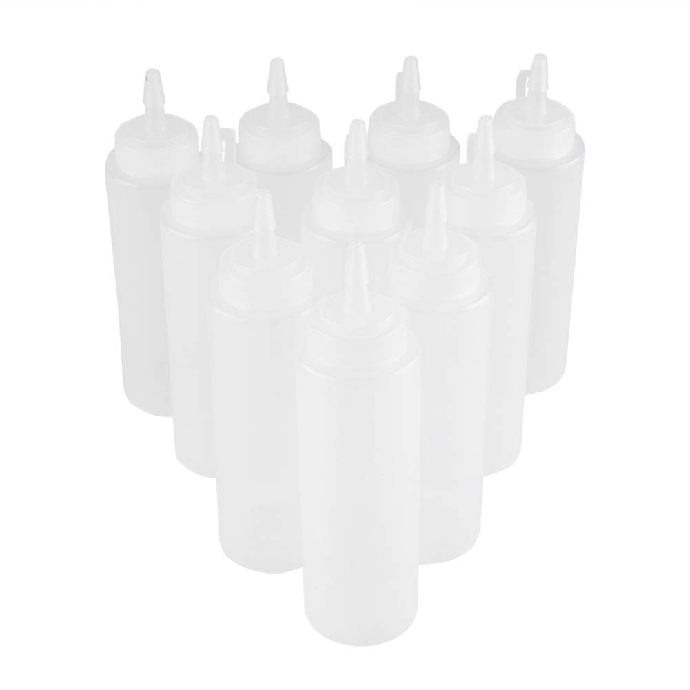 Fuchooky 10pc 240ml Squeeze Set