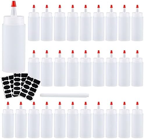 Convenient 4-Ounce Squeeze Bottles