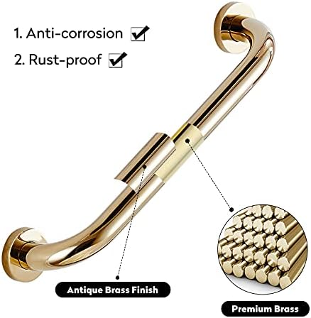 Safety Assured 200 lbs Shower Grab Bar