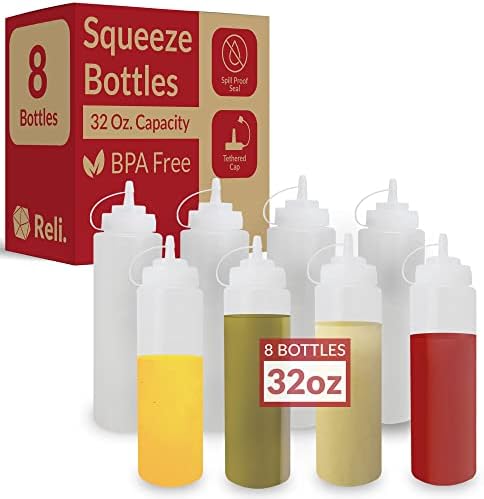 Reli 32 oz Squeeze Bottles