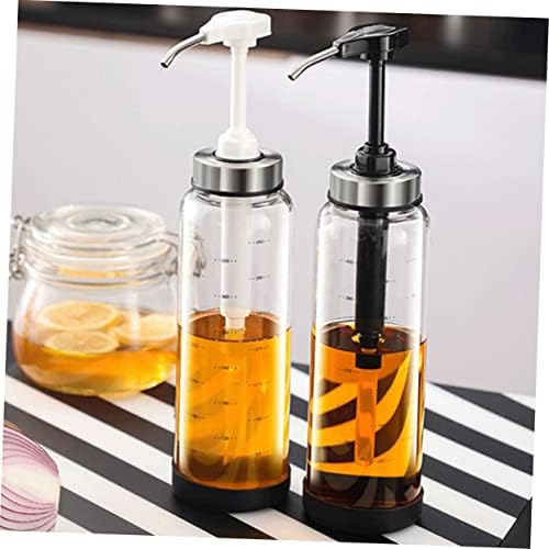 BrightFufu 500ml Press Bottle Honey Jar Dispenser Compact and Reusable Squeeze Bottle