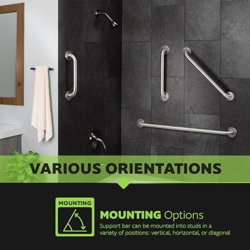 Homewerks 24 Inch ADA Compliant Grab Bar