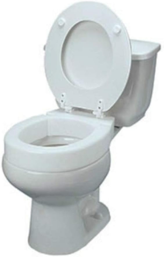 Elevated Toilet Seat for Enhanced Safety Comfort