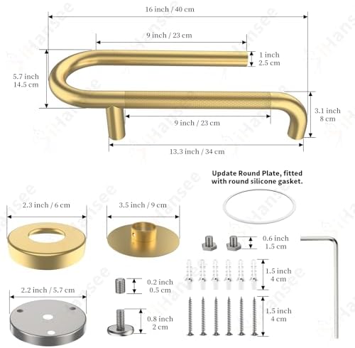Elderly Safety Must-Have Toilet Grab Bar for Home Bathrooms