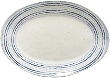 Elegant White Platter Microwave Oven-Safe Nantucket Collection