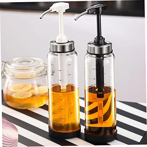 Luxshiny 500ml Jar Pump - Sealed Honey Dispenser for Outdoor BBQ