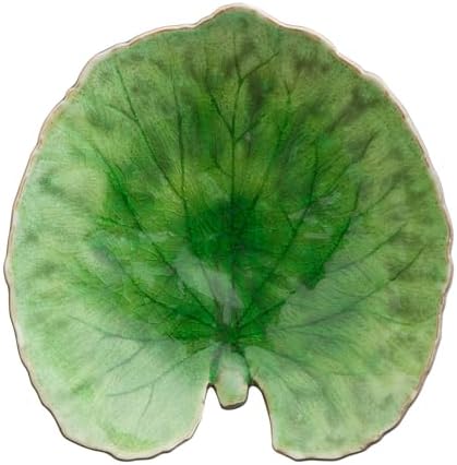 Costa Nova Alchemille Leaf Dessert Plate