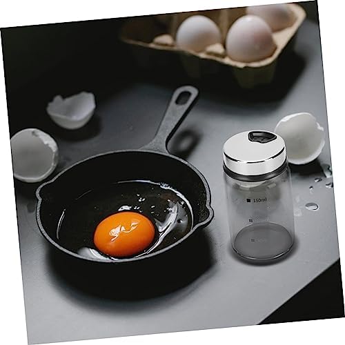 CIYODO2PCS Glass Condiment Bottles