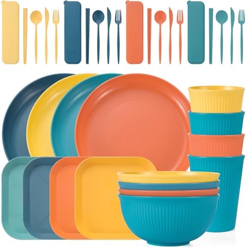 Stylish 36-Piece Dinnerware Set for Home Use
