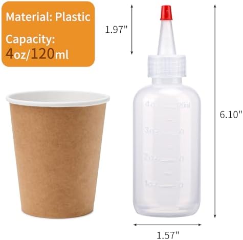 Perfect 16oz Squeeze Bottle Set for Easy Condiment Control