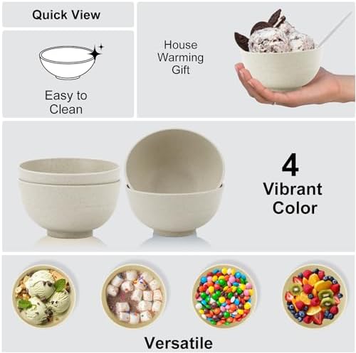 Durable and Cute Dessert Bowls for Kids